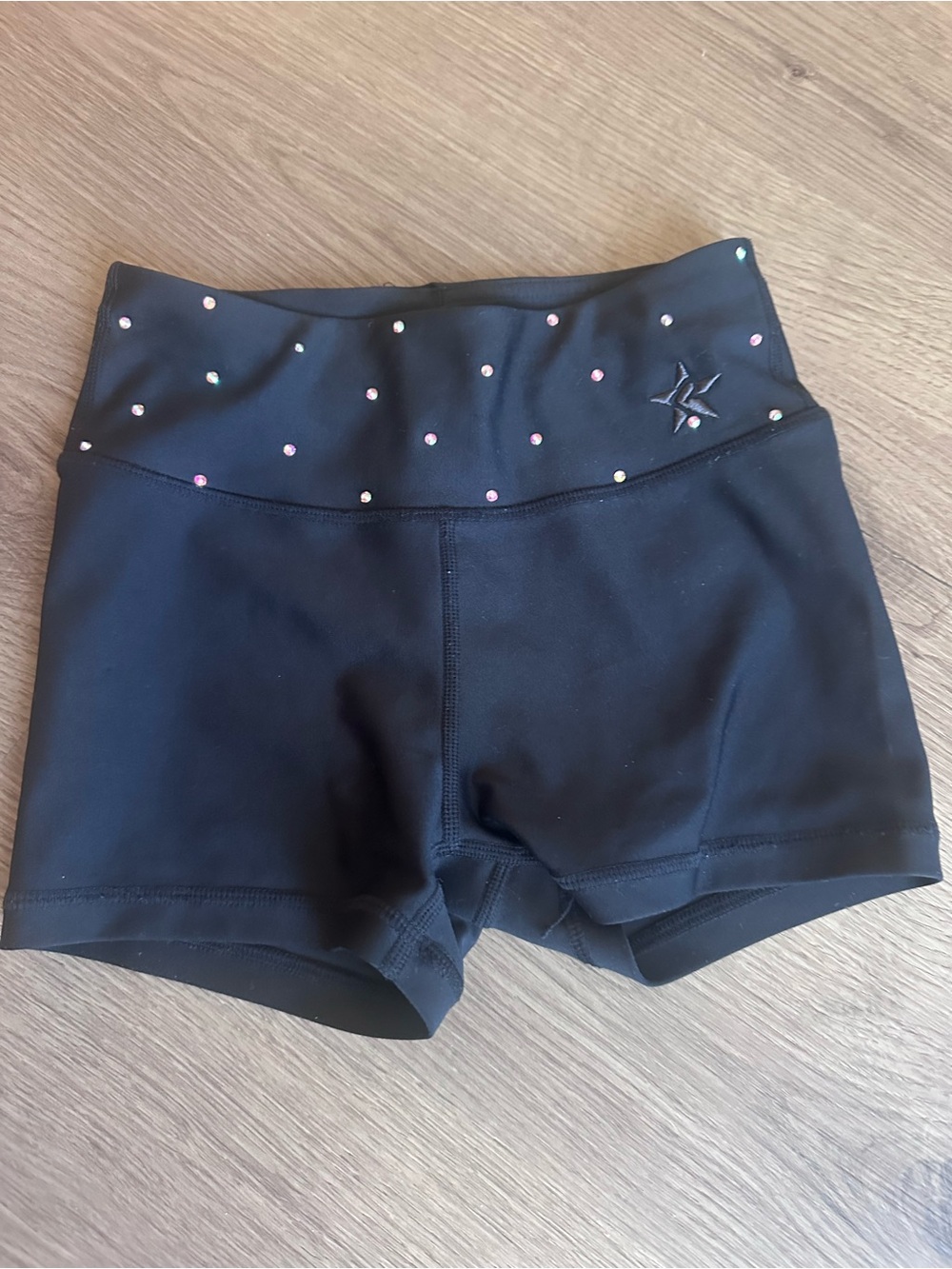 Rebel black shorts YS